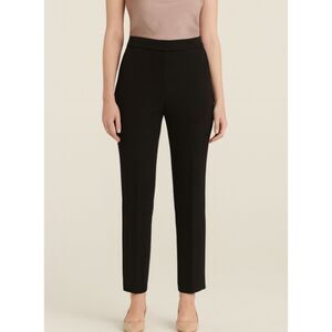 NYDJ Black Dress Pants Size 14 Straight Leg Stretch Career Work Slacks